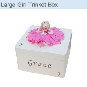 Large Girl Trinket Box